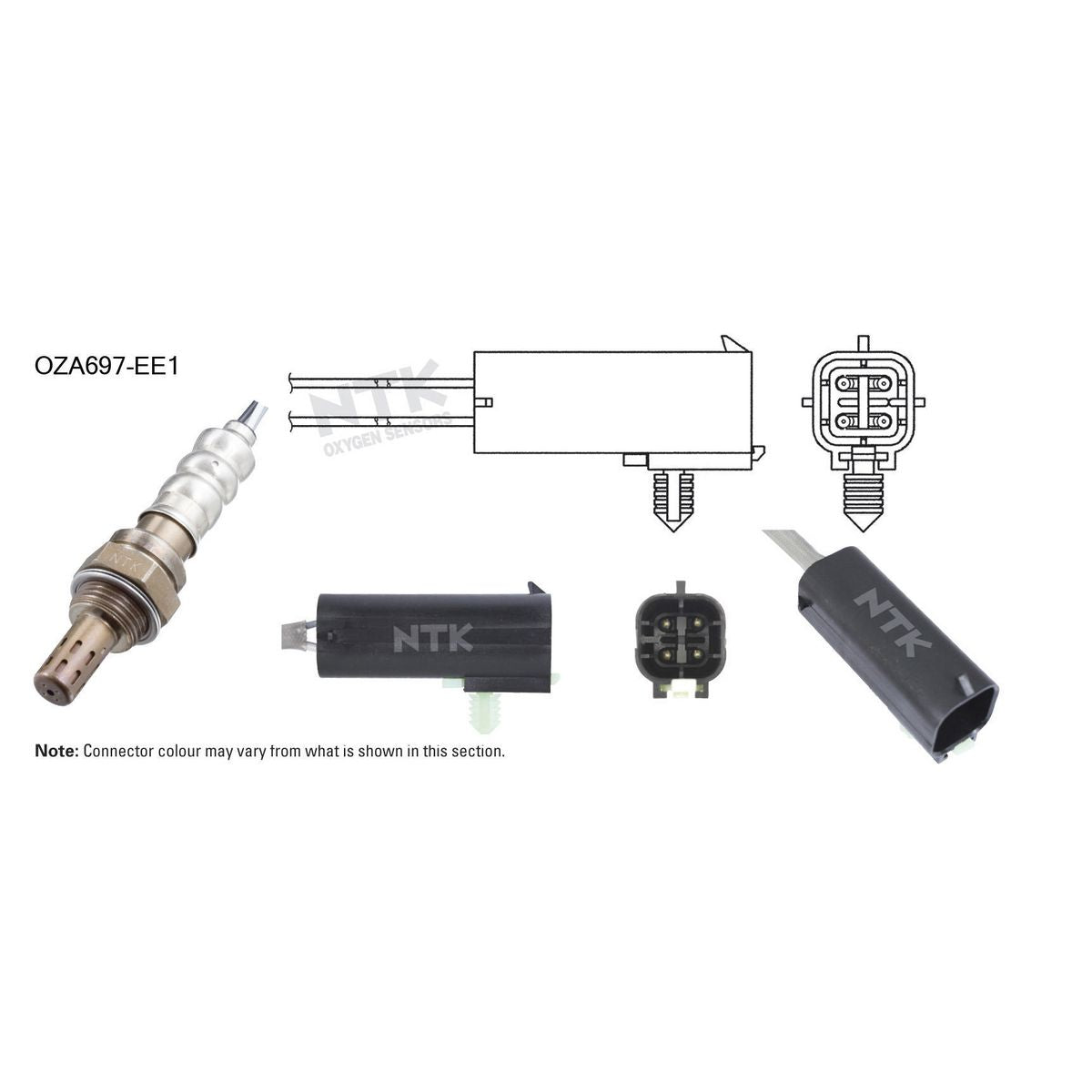 NTK Oxygen Lambda Sensor OZA697-EE1