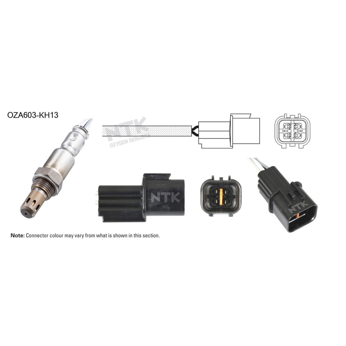 NTK Oxygen Lambda Sensor OZA603-KH13