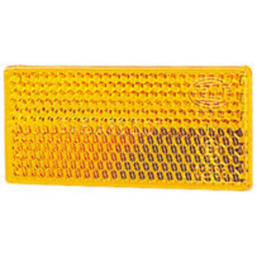 HELLA Reflector 70mmx31.5mm Amber Self Adhesive 200 Pack 2919/200