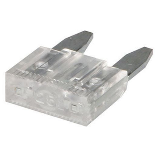 HELLA Mini Blade Fuse 25A White 10 Pack 8776MINI