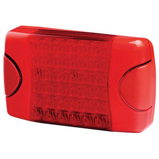 HELLA DuraLED Warning Lamp Multiflash Red 95903701