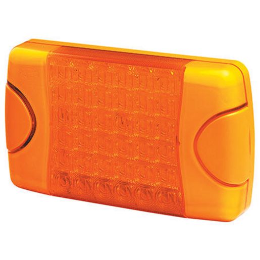 HELLA DuraLED Warning Lamp Multiflash Amber 95903711