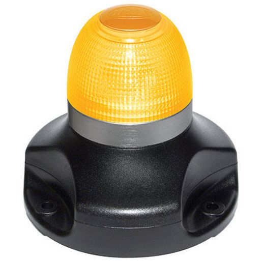 HELLA LED Warning Lamp 360 Multiflash Amber 98091160
