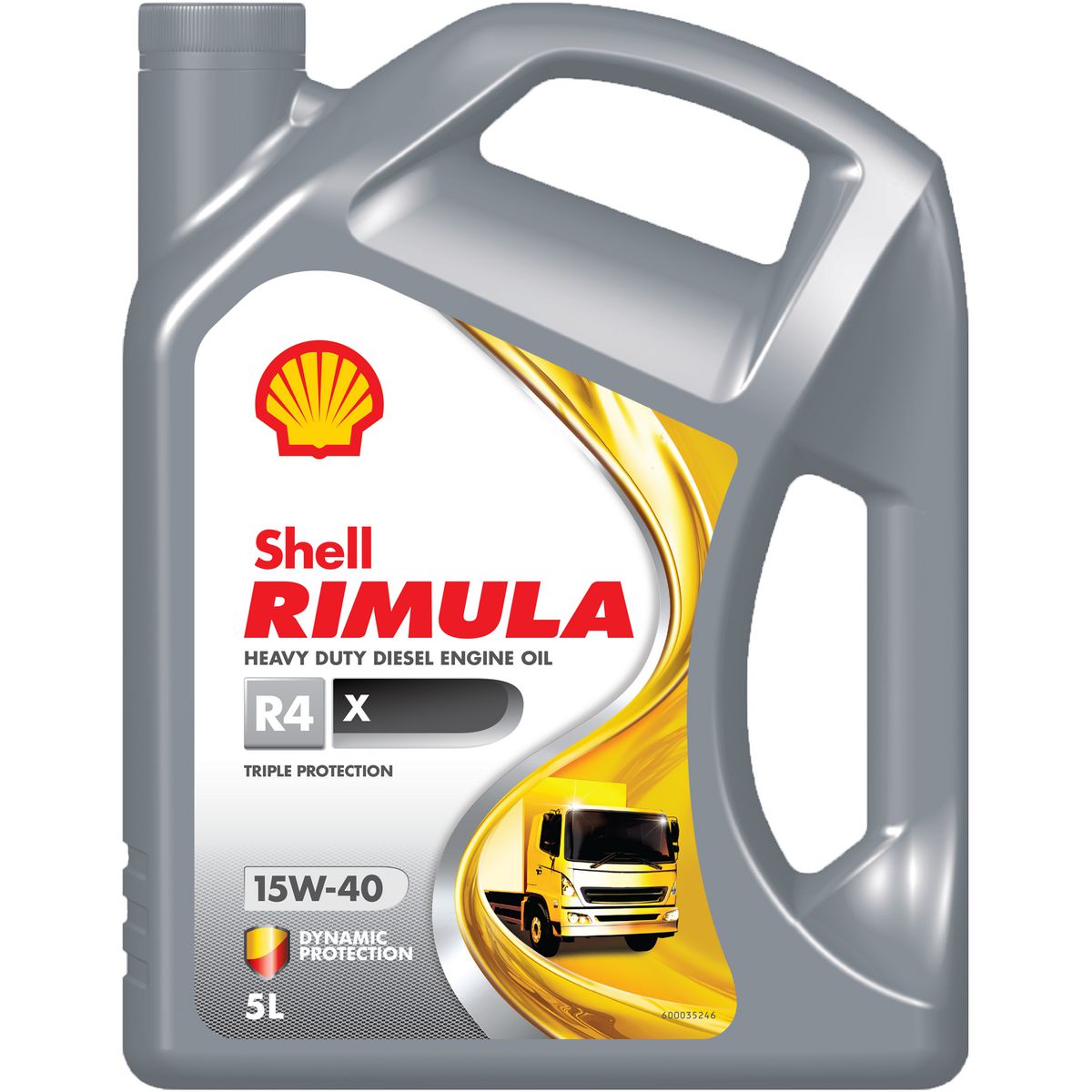 Shell Rimula R4 X 15W40 Engine Oil (CI4/E7/DH-1)/C3 5L