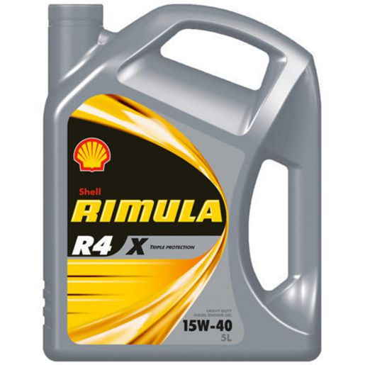 Shell Rimula R4 X 15W40 Engine Oil (CI4/E7/DH-1)/C3 5L