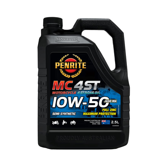 Penrite MC-4ST 4 Stroke Oil Semi Synthetic 10W-50 2.5L