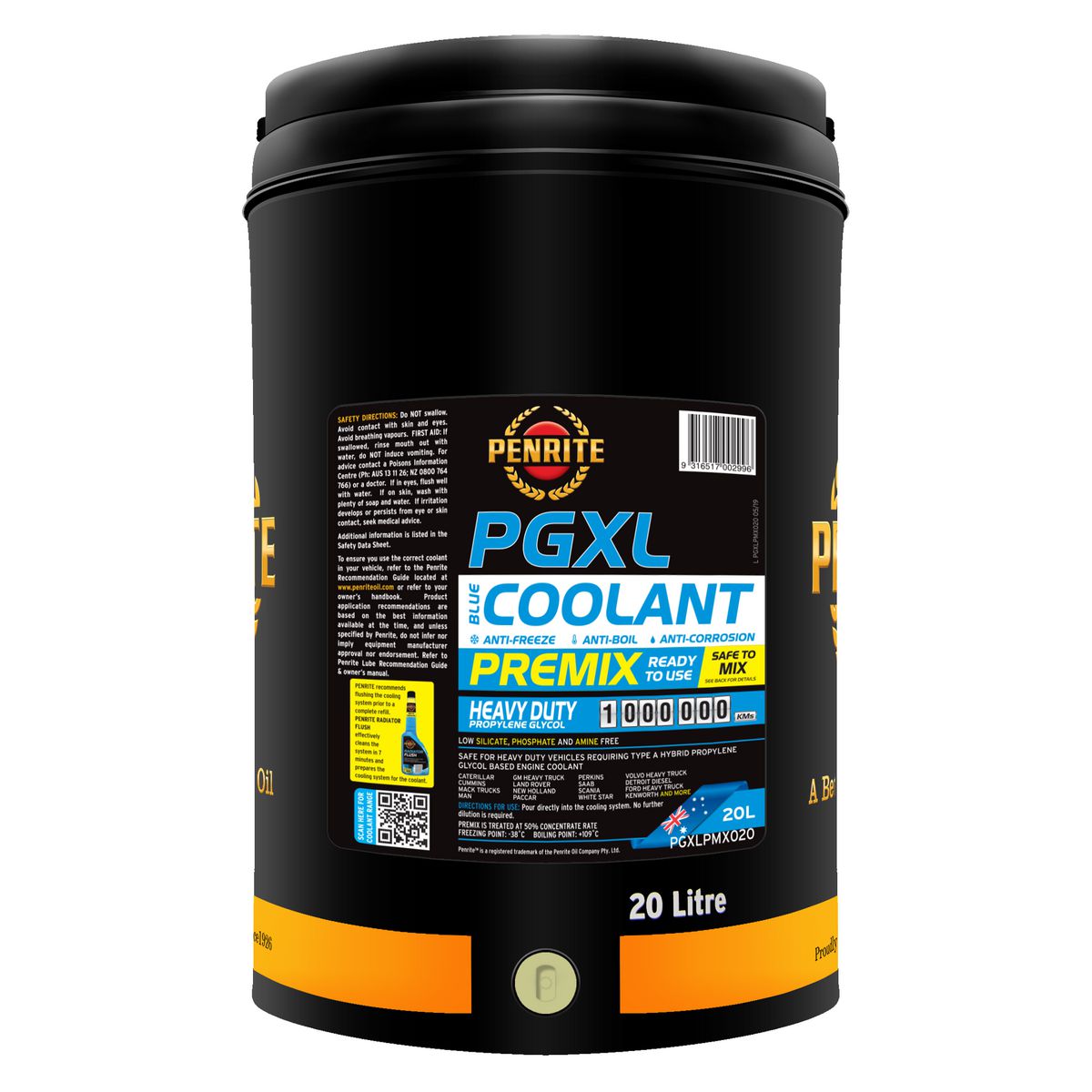 Penrite PGXL Coolant Premix 20L
