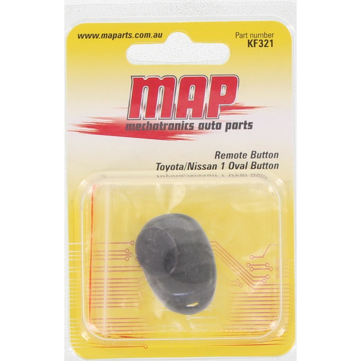 MAP Car Remote Buttons (1 Button) fits Toyota/Nissan KF321