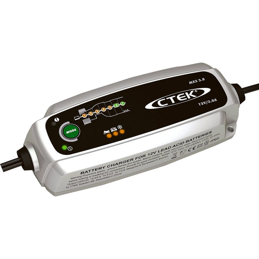 CTEK MXS 3.8 Battery Charger 12V 3.8A MXS3.8