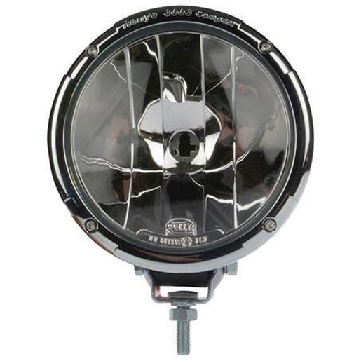 Driving Light Rallye 3003 Compact Spread Beam Chrome Rim HELLA 1393CHROME