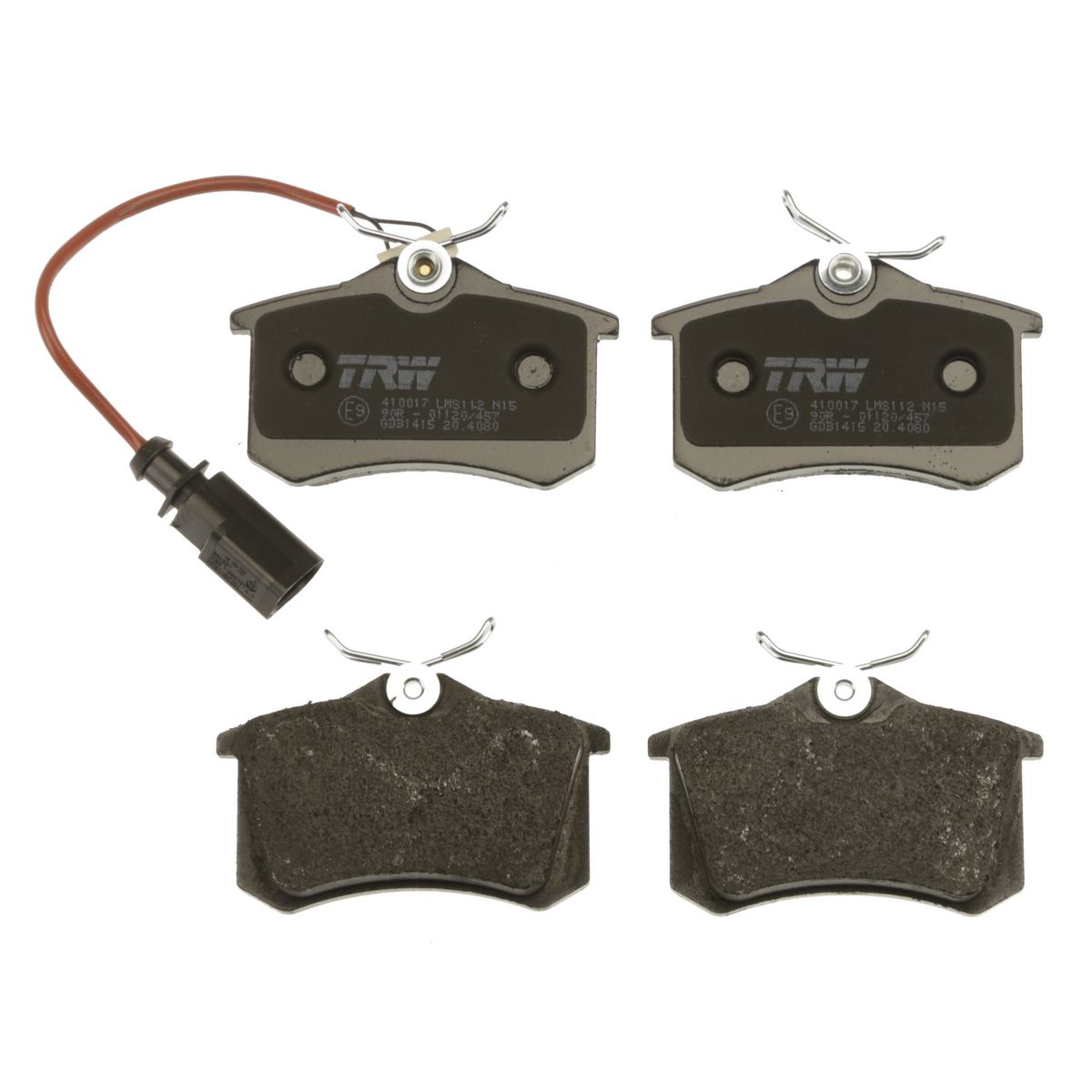 TRW Cotec Brake Pad Set With Sensor GDB1415