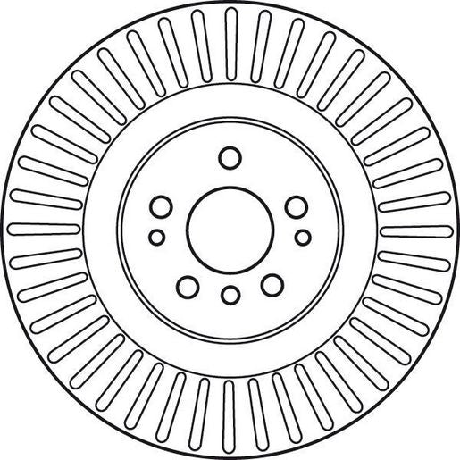 TRW Brake Rotor Front DF6013S