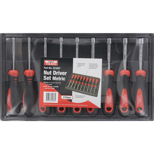 Toledo Nut Driver Set Metric 9 Piece 321007