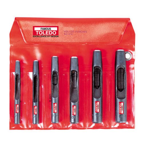 Toledo Hollow Wad Punch Set 321200