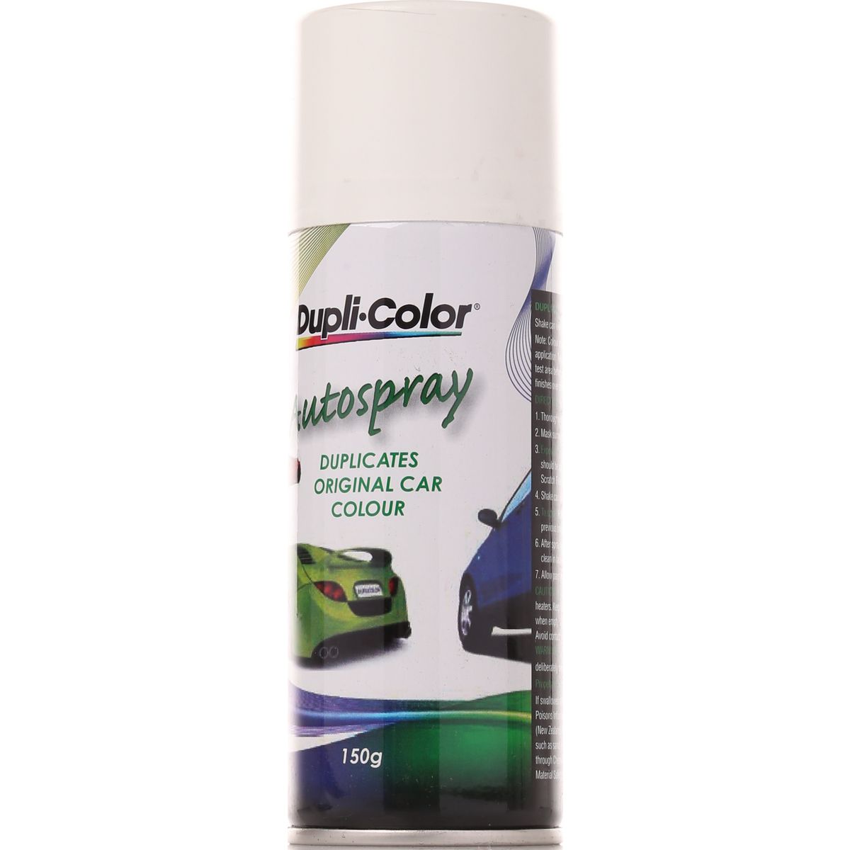 Dupli-Color Automotive Aerosol Spray Paint Arctic White 150g DSN02