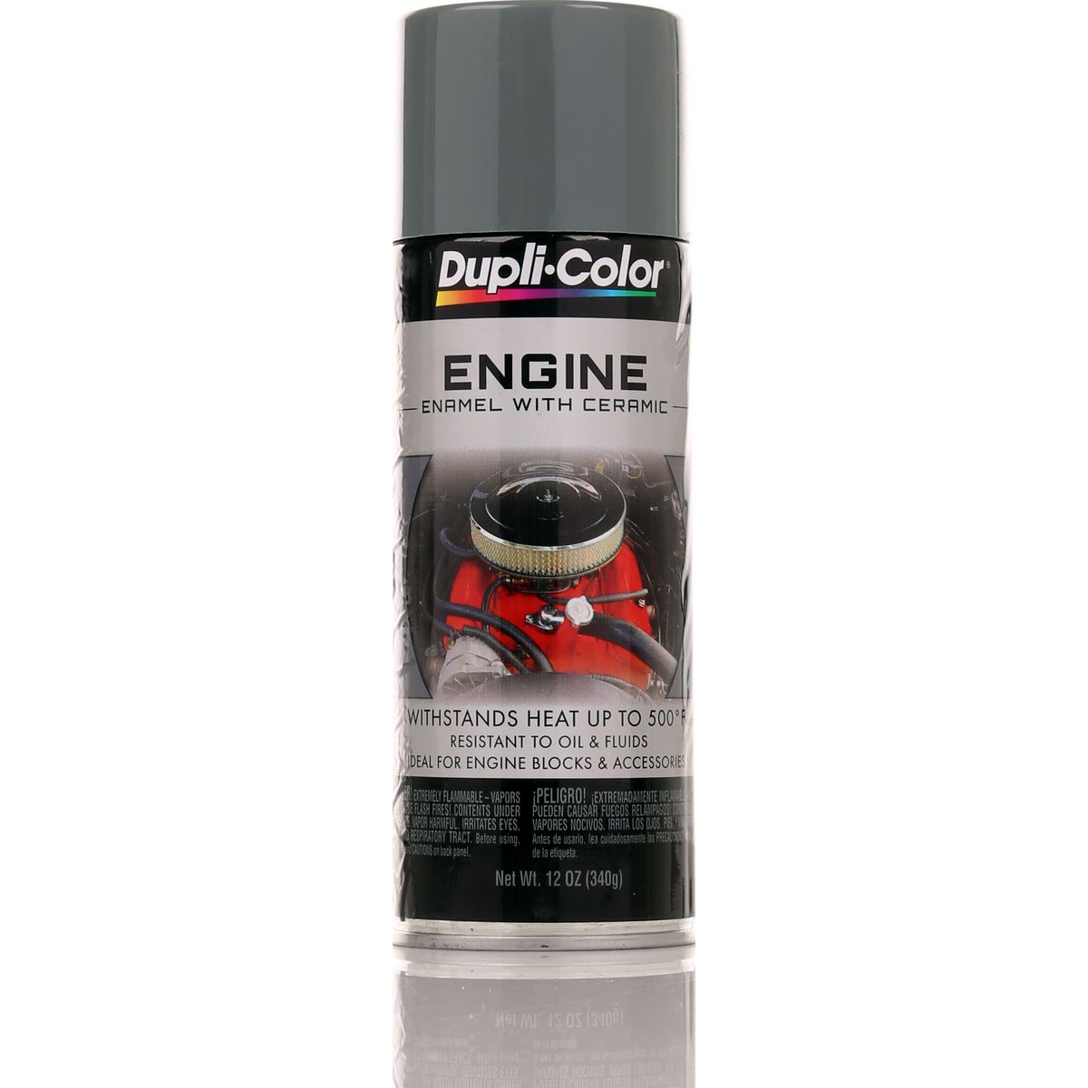 Dupli-Color Aerosol Spray Engine Enamel New Grey 340g DE1611