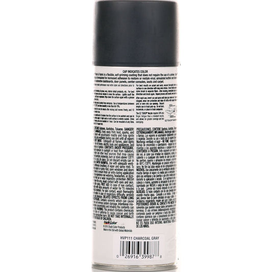 Dupli-Color Vinyl & Fabric Aerosol Spray Paint Charcoal Grey 311g HVP111