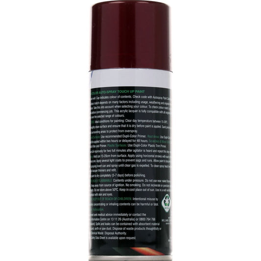 Dupli-Color Automotive Aerosol Spray Barossa Red 150g DSF01