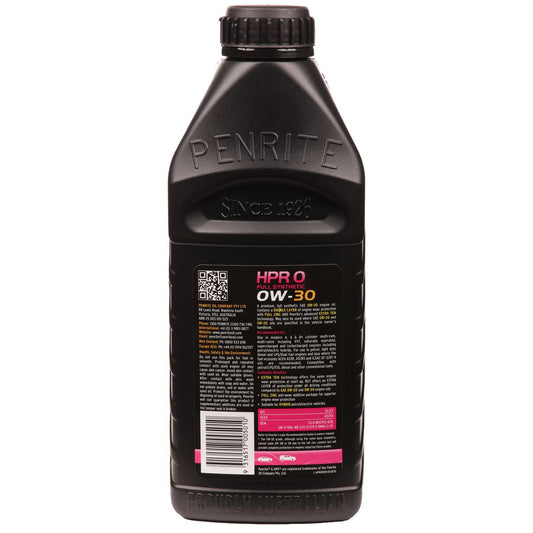 Penrite HPR 0 0W-30 Engine Oil 1L