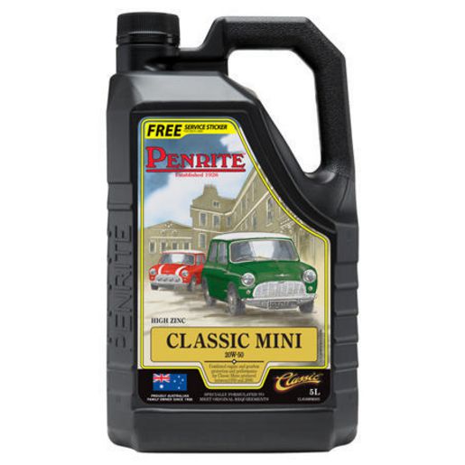 Penrite Classic Mini Engine Oil 20W-50 5L CLASMINI005