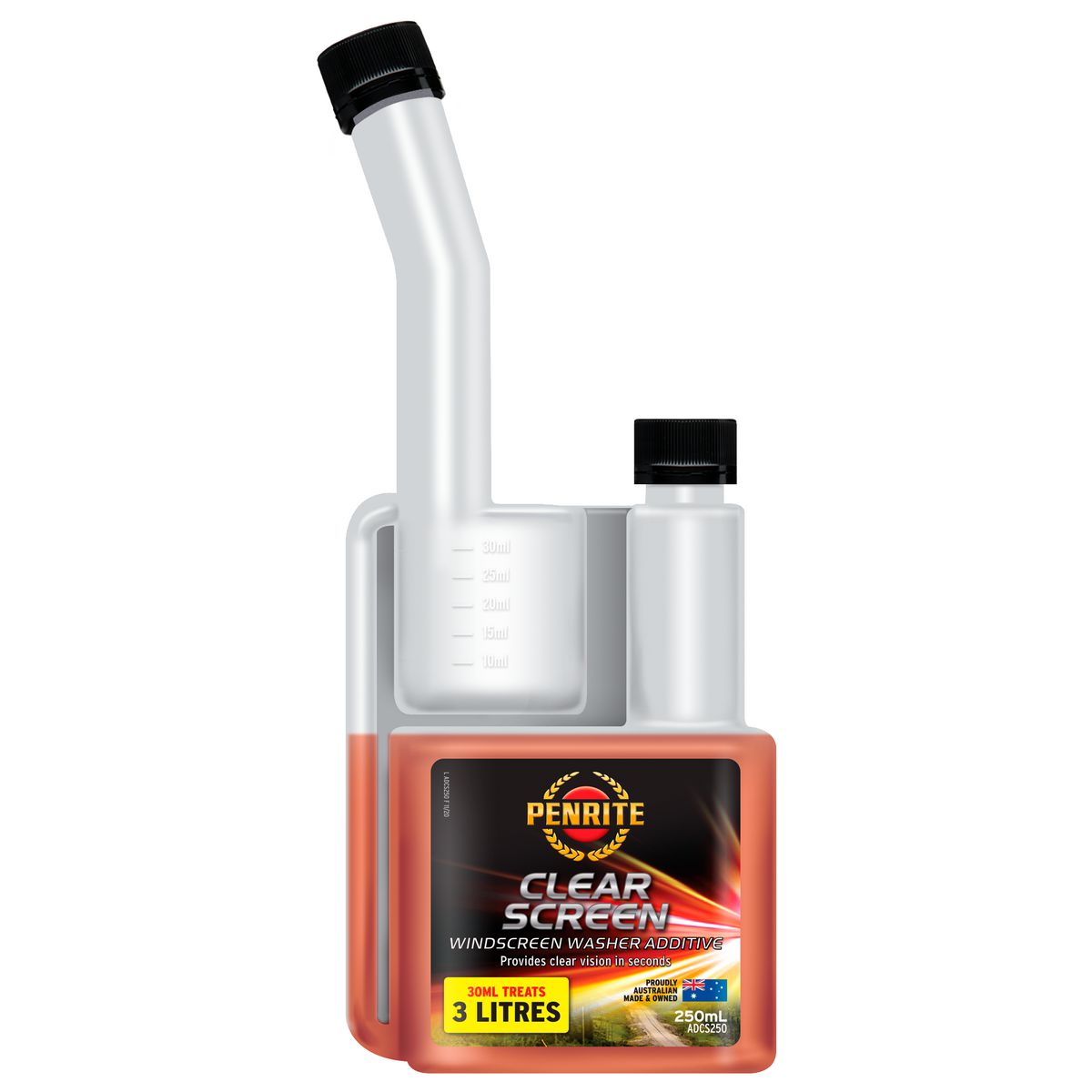 Penrite Clear Screen Windscreen Washer Additive 250ml