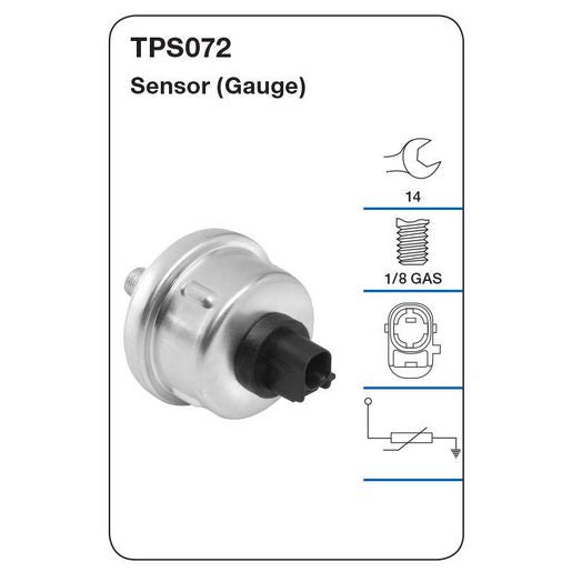 Tridon Oil Pressure Sensor TPS072