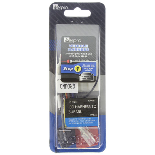 Aerpro ISO Harness fits Subaru