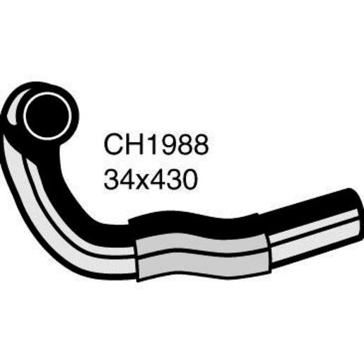 Mackay Bottom Radiator Hose CH1988