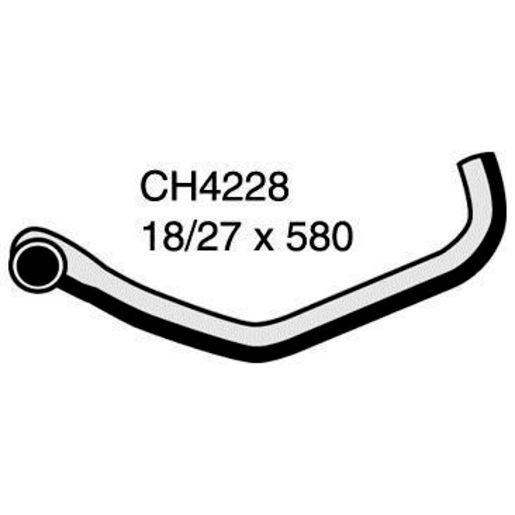 Mackay Radiator Hose CH4228