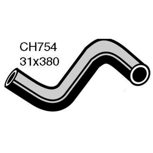 Mackay Bottom Radiator Hose CH754