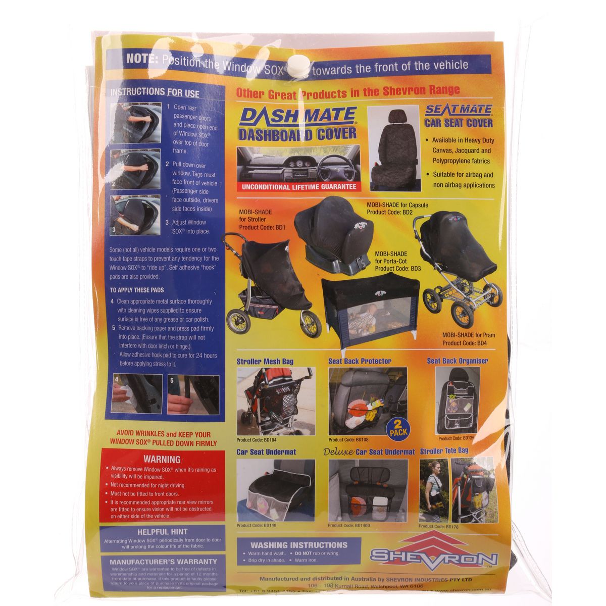 Window Sox fits Toyota Prado 150 Series 2009-On WS16306