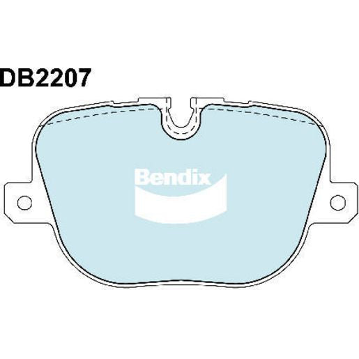 Bendix Heavy Duty Brake Pad Set Rear DB2207 HD