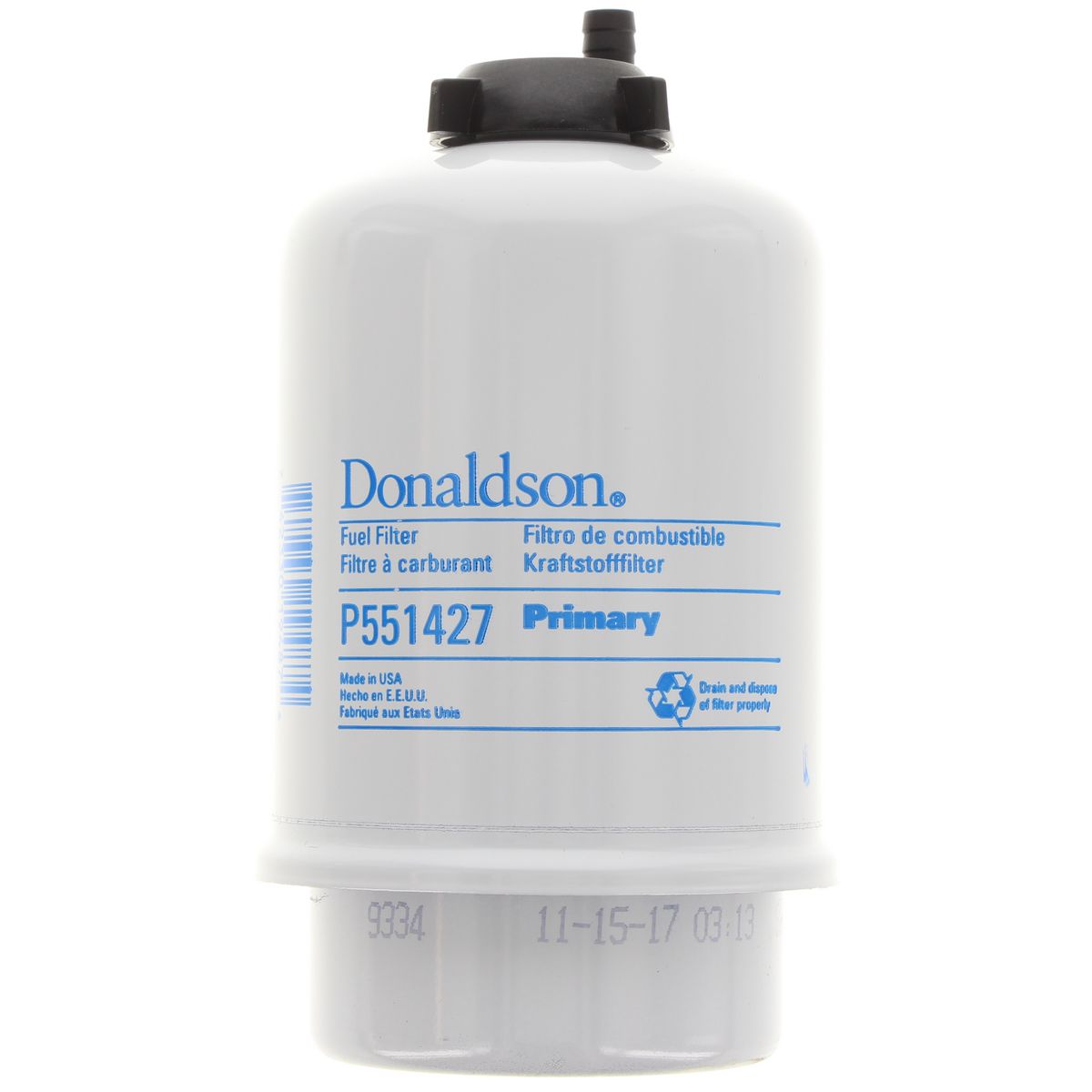 Donaldson Fuel Water Separator Filter P551427