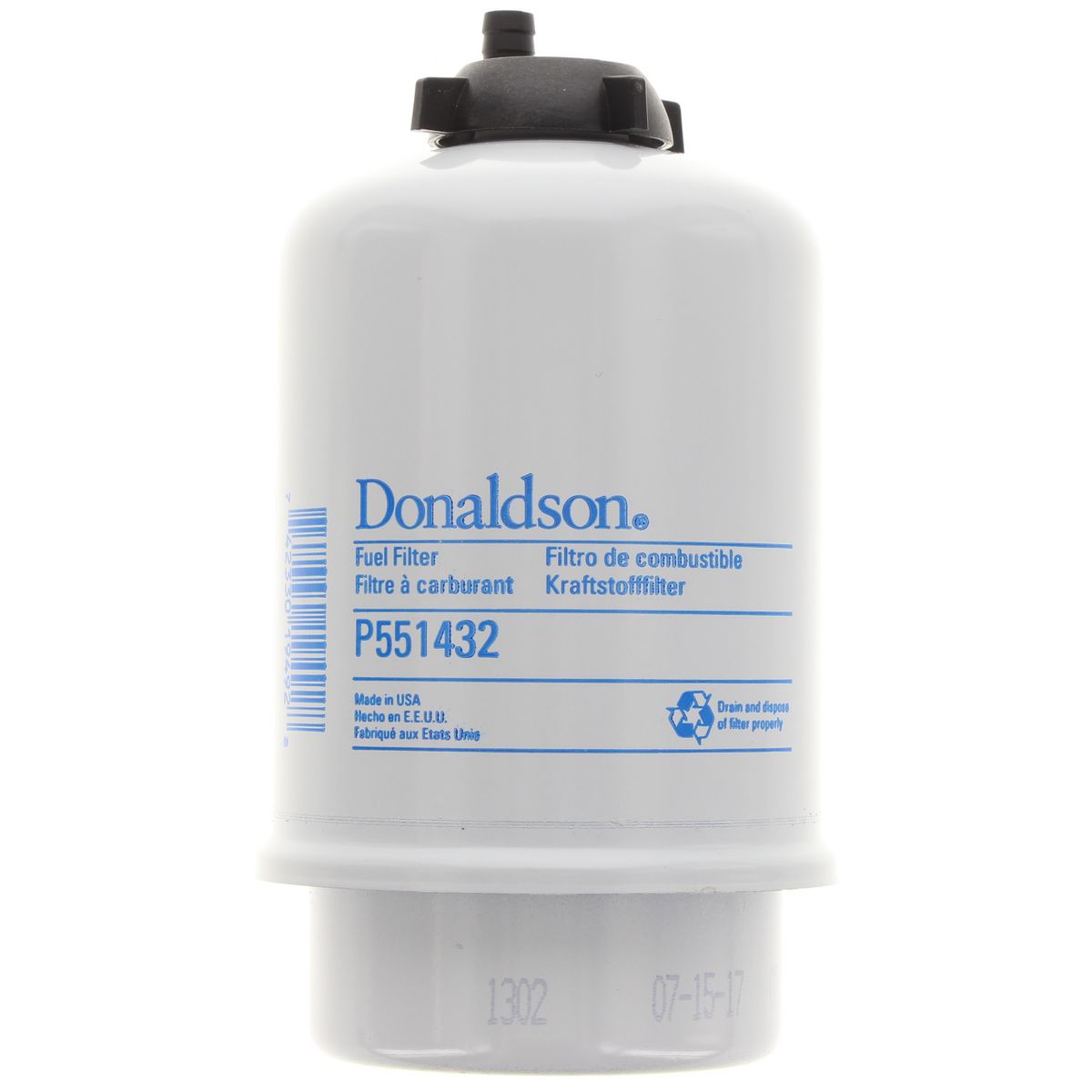 Donaldson Fuel Water Separator Filter P551432