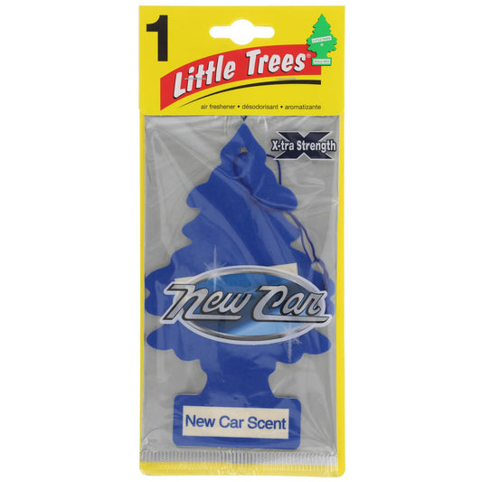Little Trees Car Air Freshener X-Tra Strength New Car Scent Large 1 Pack