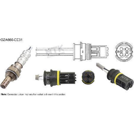 NTK Oxygen Lambda Sensor OZA660-EE31
