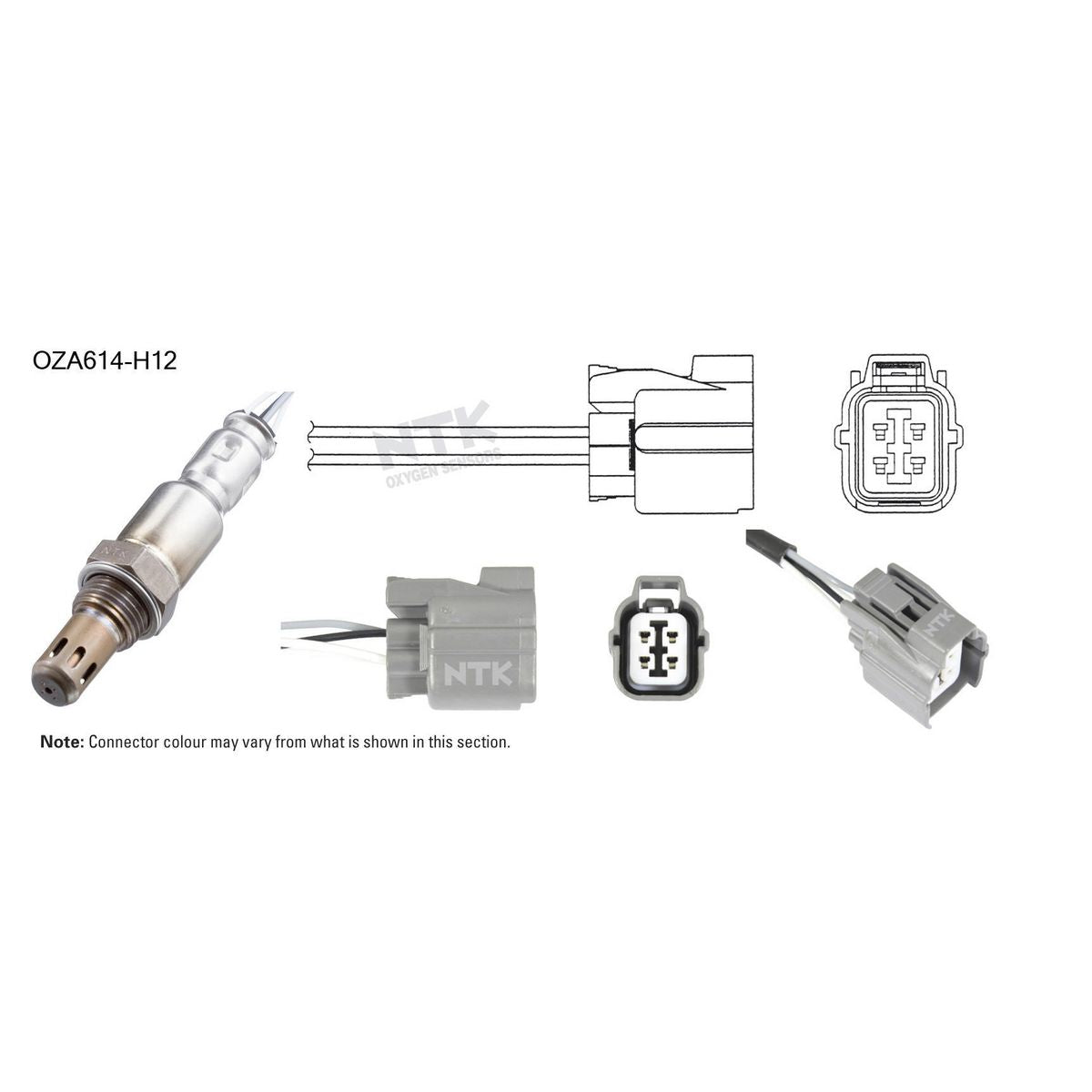 NTK Oxygen Lambda Sensor OZA614-H12