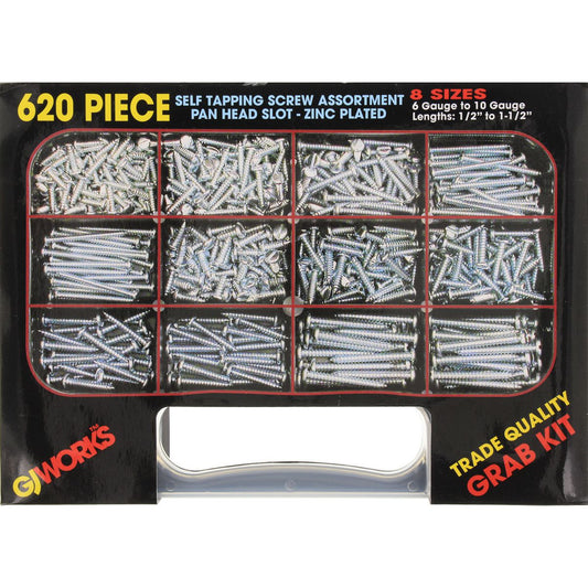 GJ Works Self Tapping Pan Head Screws Grab Kit GKA620
