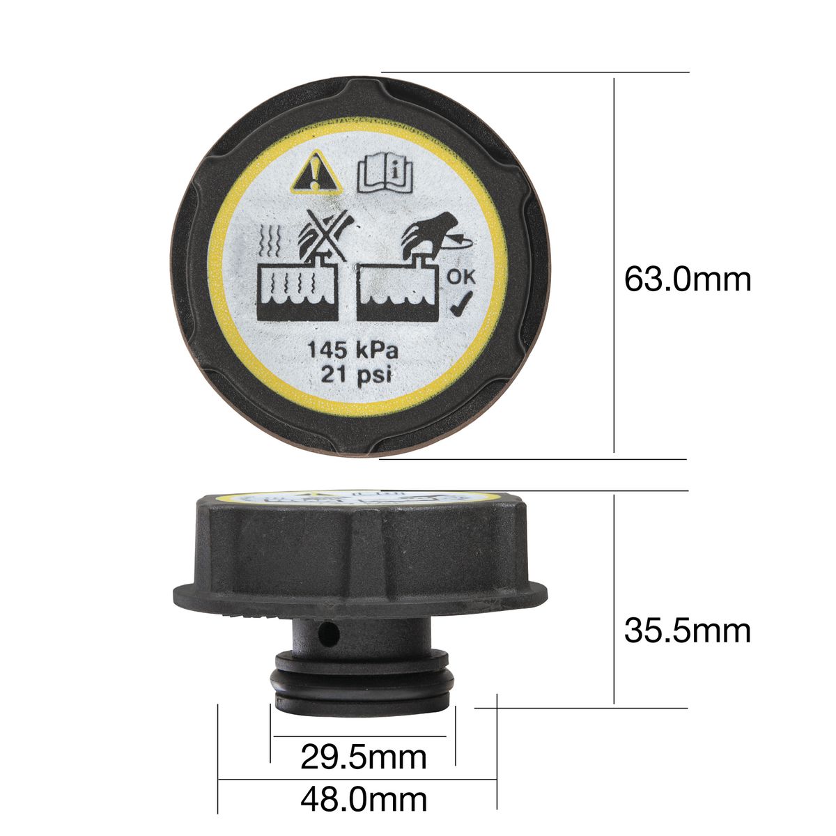 Tridon Radiator Cap DA21145