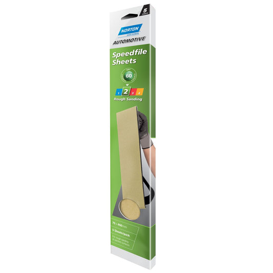 Flexovit Norton Adalox Sandpaper Sheet P60 70x460mm Course 66623321773