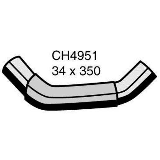 Mackay Top Radiator Hose CH4951