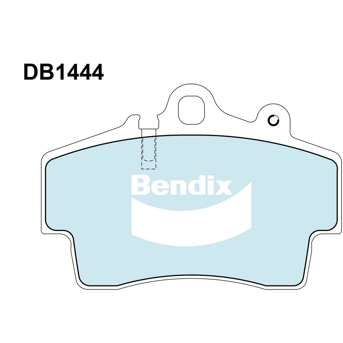 Bendix Ultimate Brake Pad Set Front DB1444 ULT