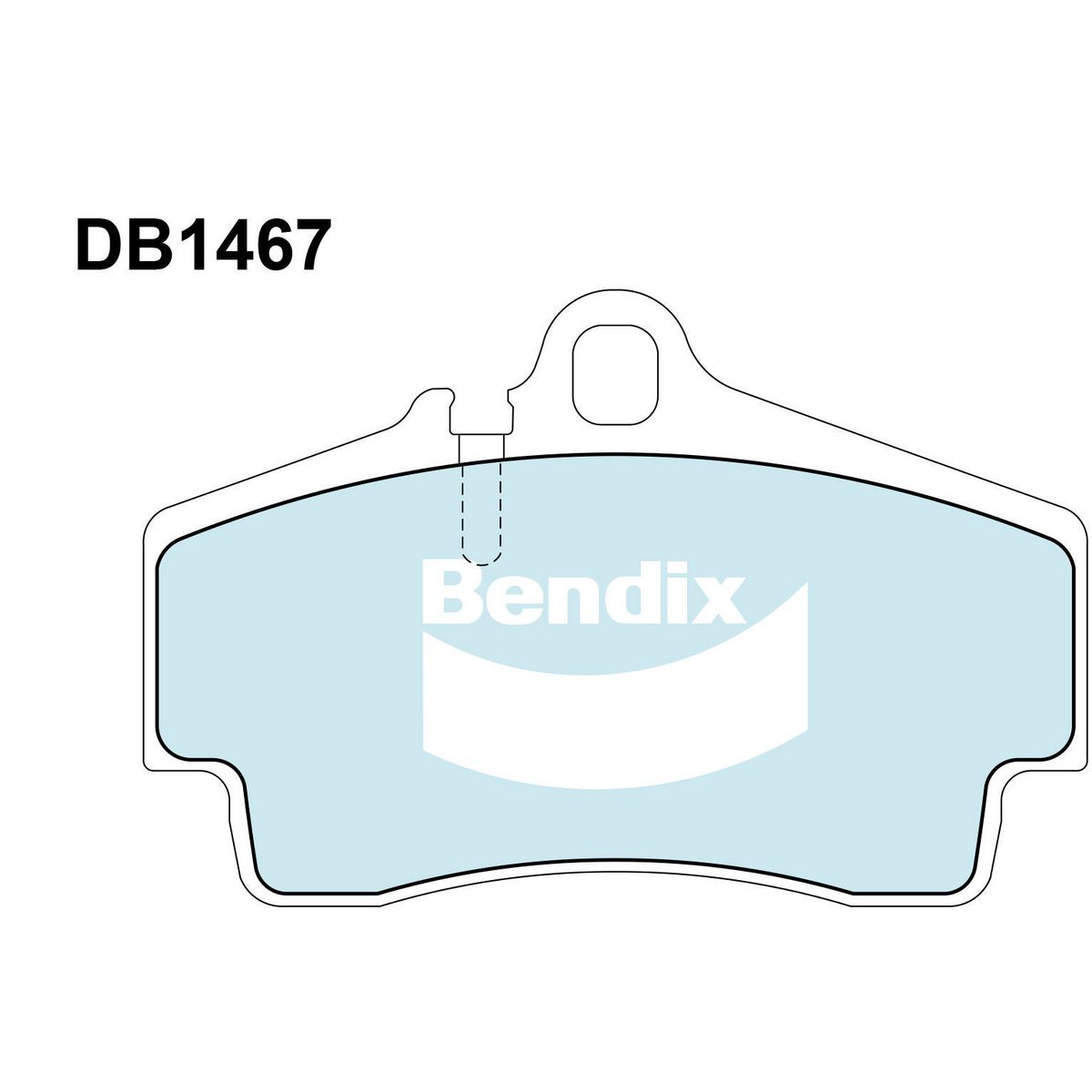 Bendix Ultimate Brake Pad Set Rear DB1467 ULT