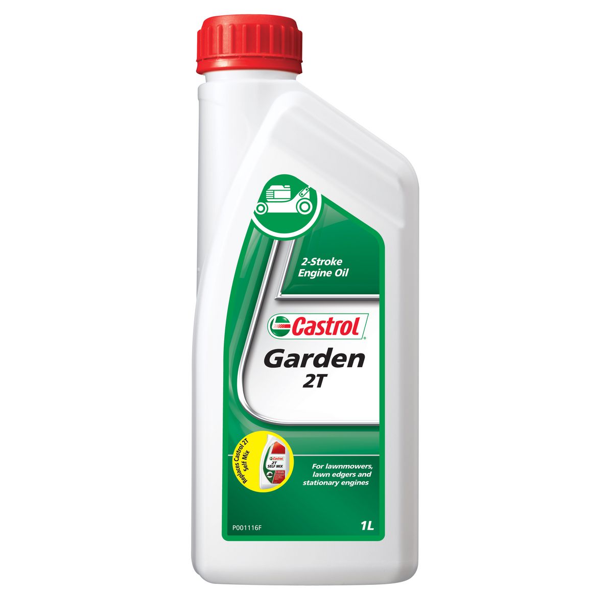 Castrol Lawnmower Oil 2T 2 Stroke 1L 3379986