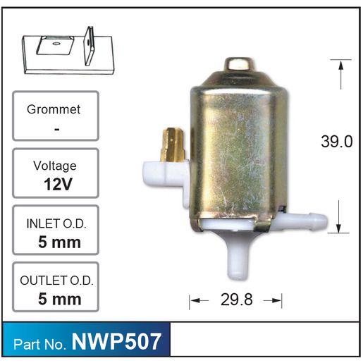 NICE Windscreen Washer Pump NWP507