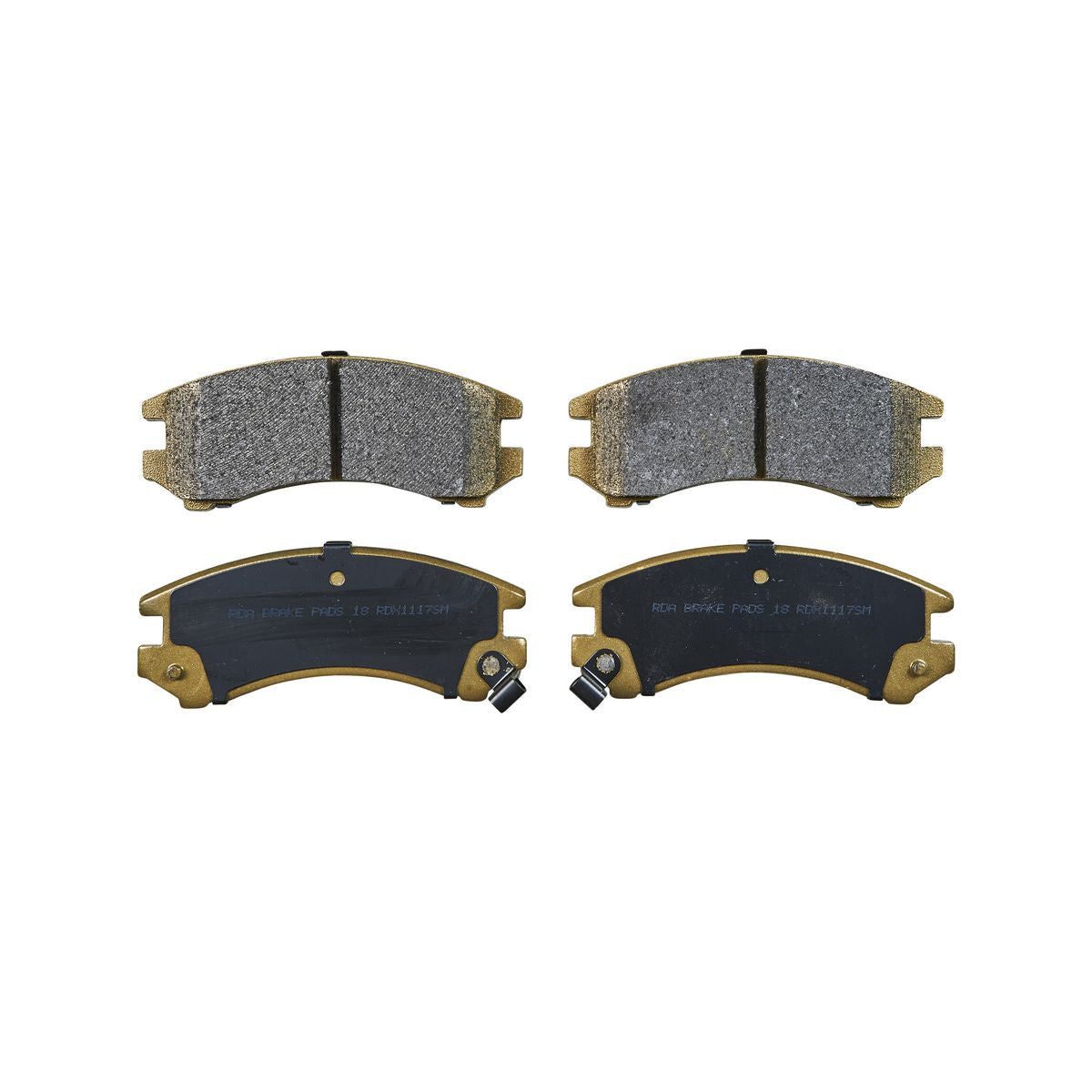 RDA Brakes Extreme Brake Pad Set Front RDX1117SM