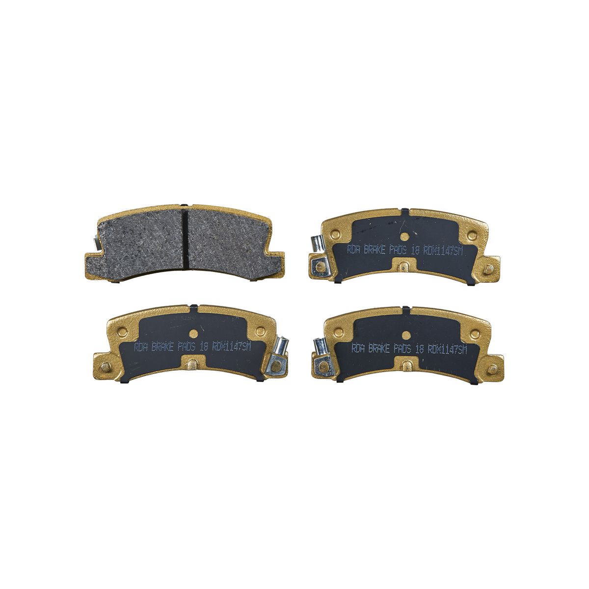 RDA Brakes Extreme Brake Pad Set Rear RDX1147SM