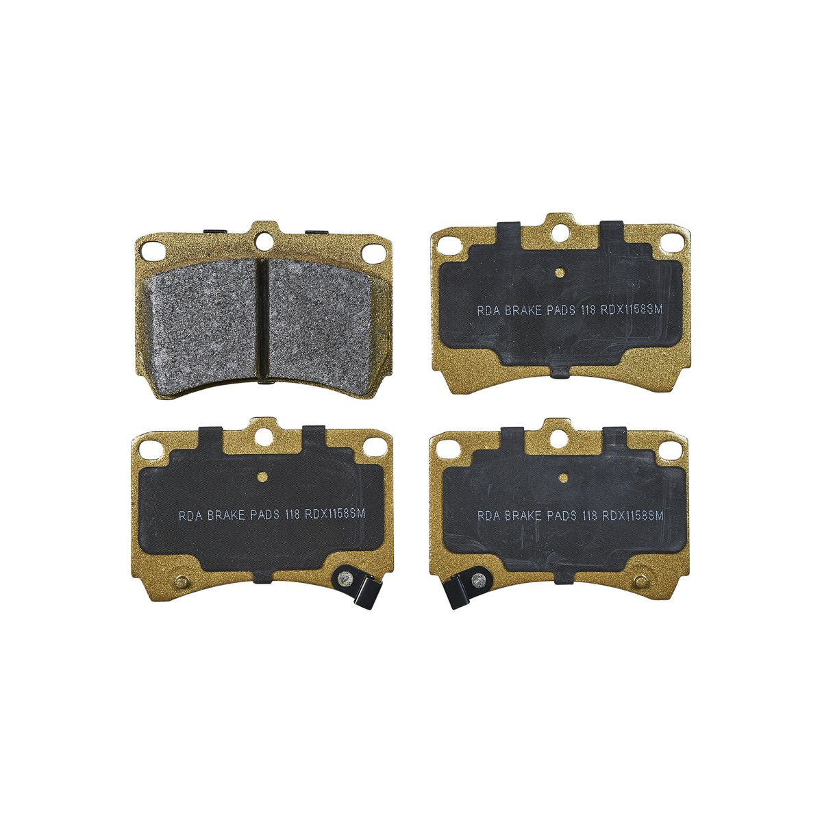 RDA Brakes Extreme Brake Pad Set Front RDX1158SM
