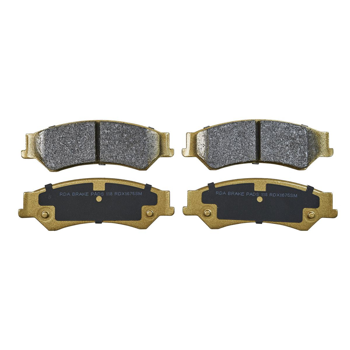 RDA Brakes Extreme Brake Pad Set Rear RDX1675SM