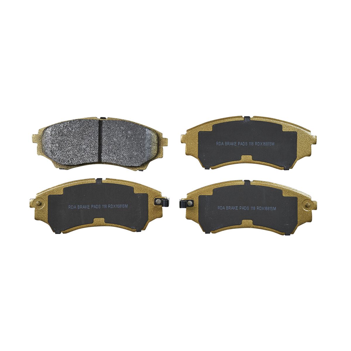 RDA Brakes Extreme Brake Pad Set Front RDX1681SM